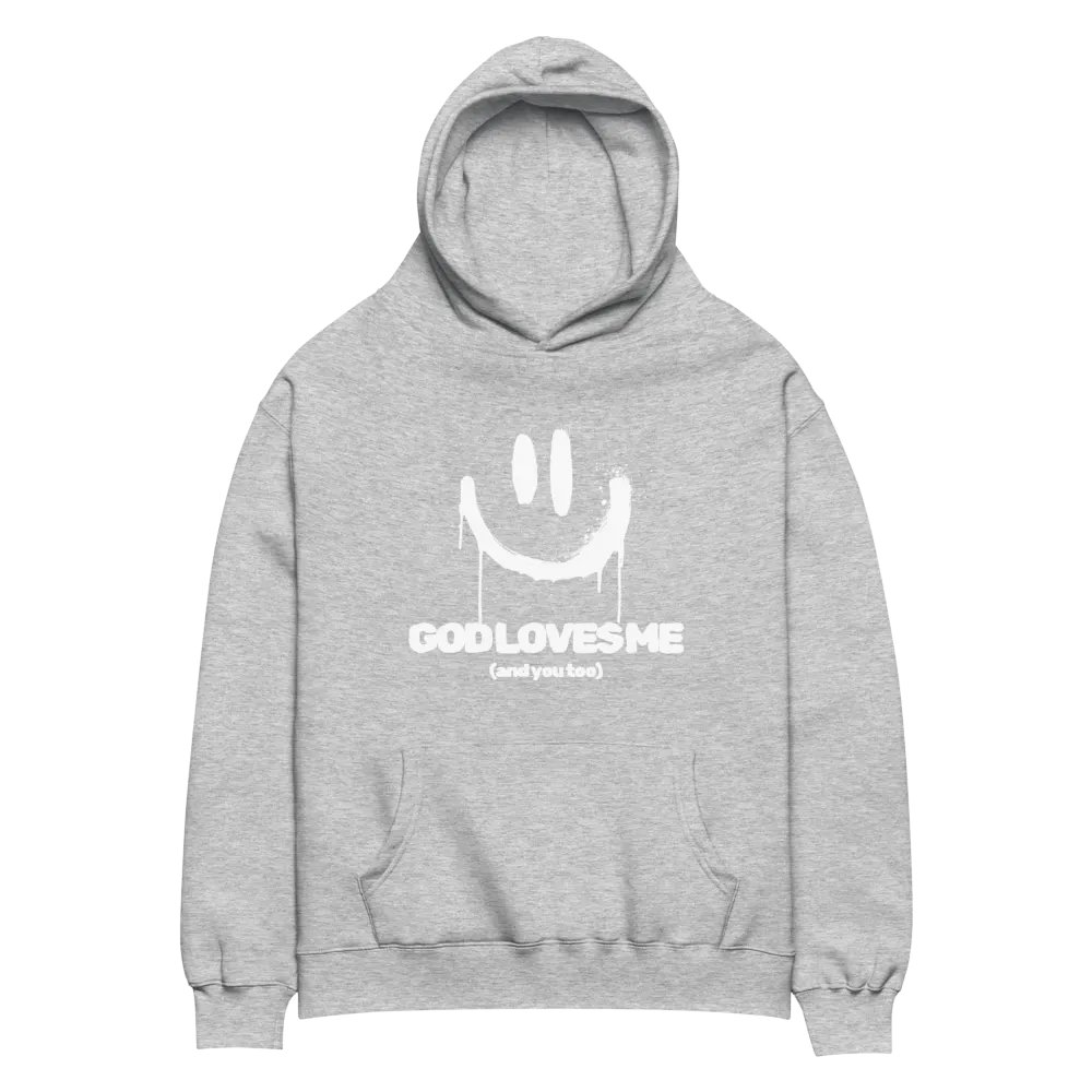“God Loves Me” Oversized Hoodie product image (8)