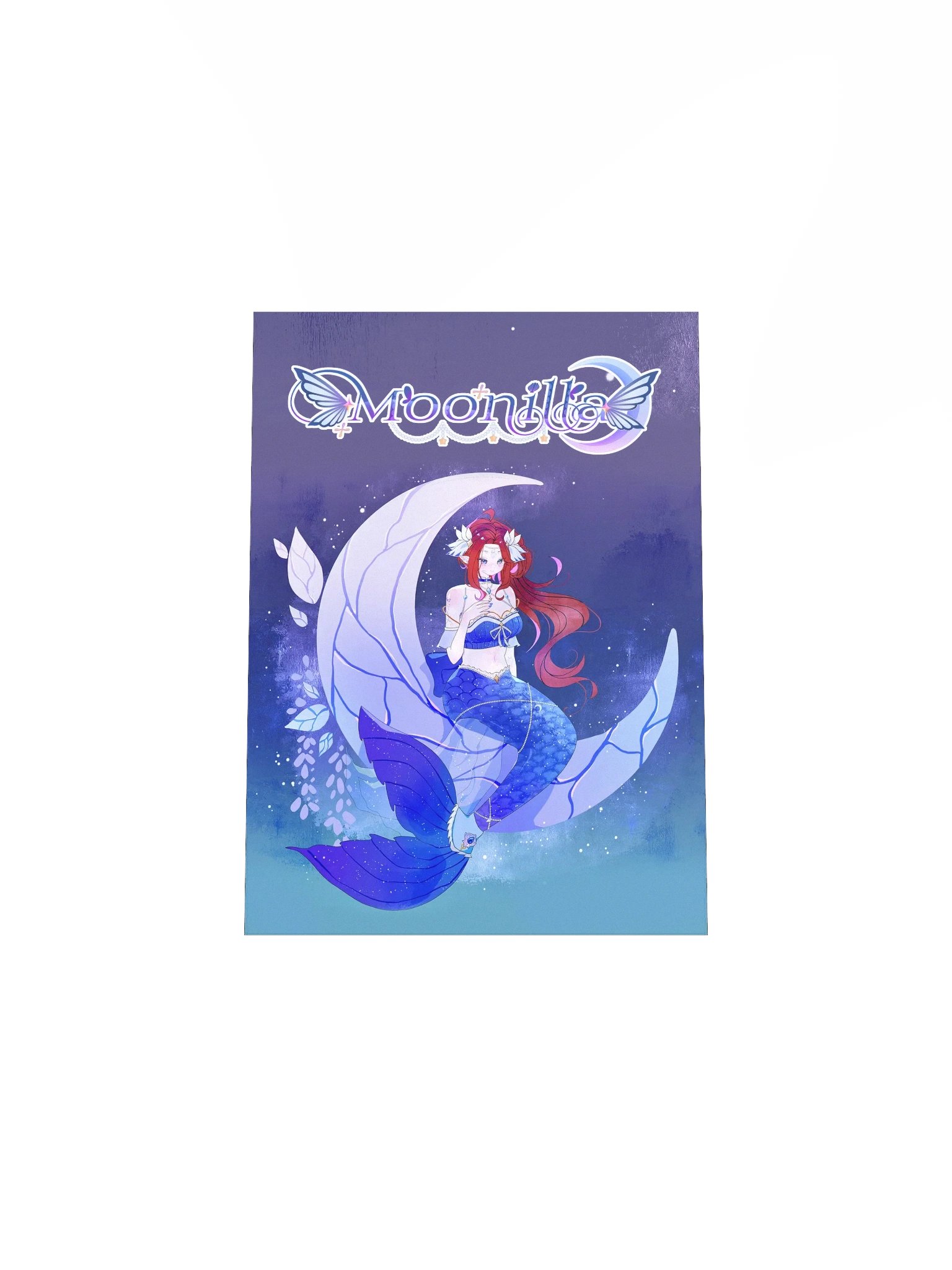 Moon Mermaid Crescent Dream Poster product image (26)