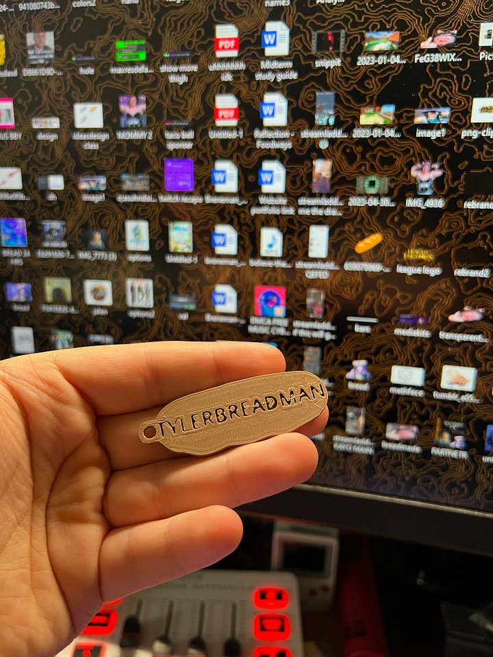 Tylerbreadman Keychain! product image (2)