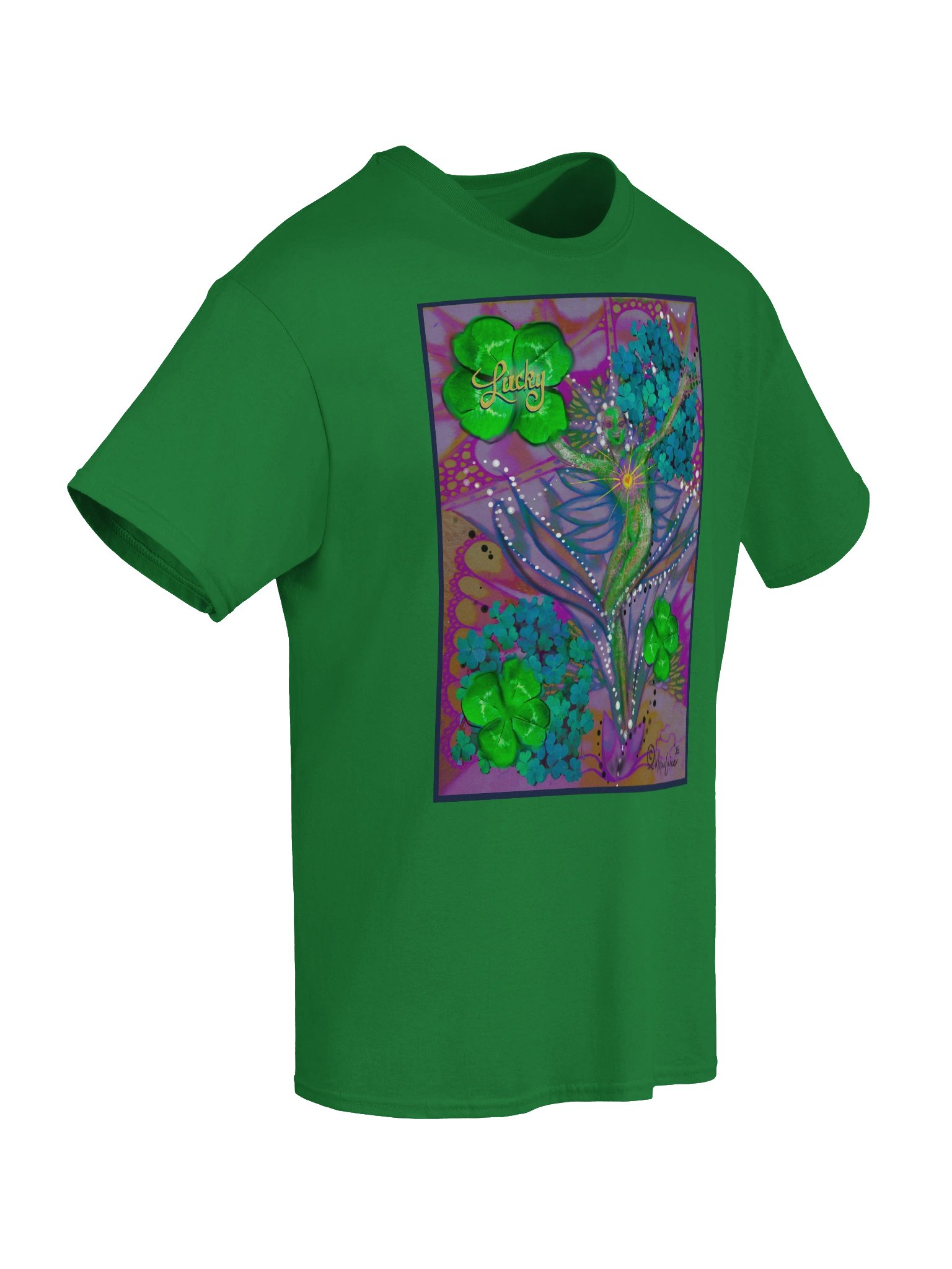 ArtyWear Tee of the Month - Mar '26 'Lucky Sprite' product image (10)