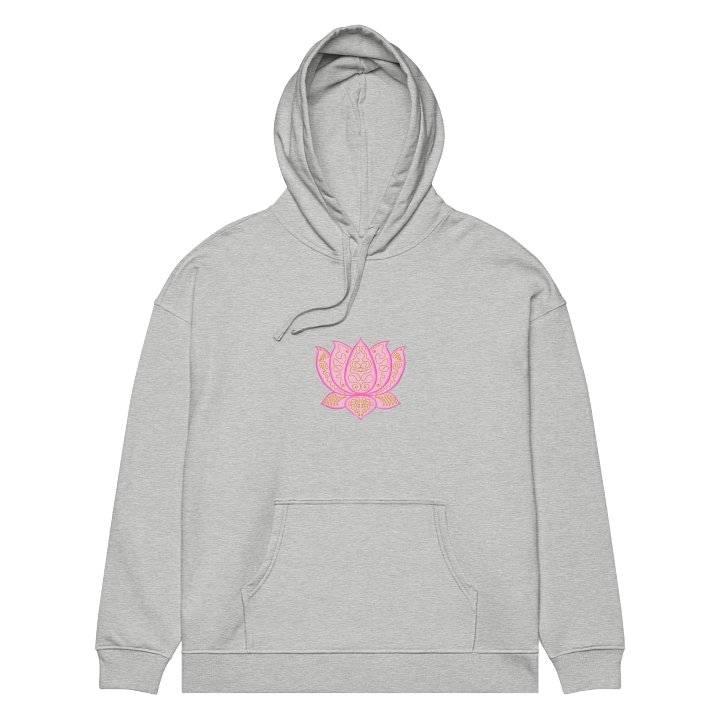Golden Lotus Organic Hoodie product image (2)