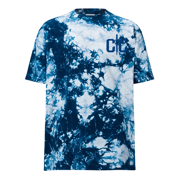 Cutta x Shaka Tie Dye Unisex T-Shirt | Navy product image (1)
