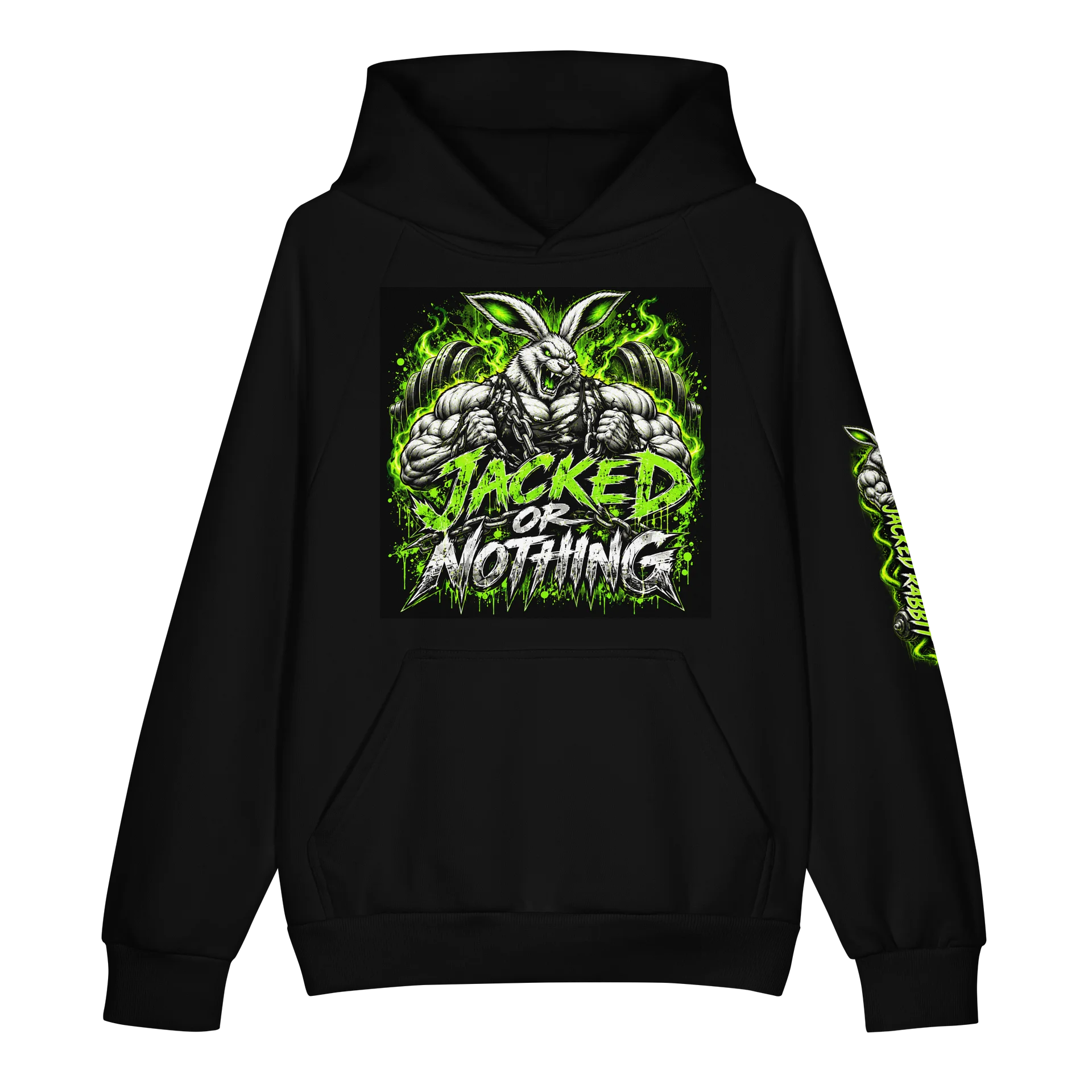 Jacked Rabbit Gym – Jacked or Nothing Hoodie product image (3)