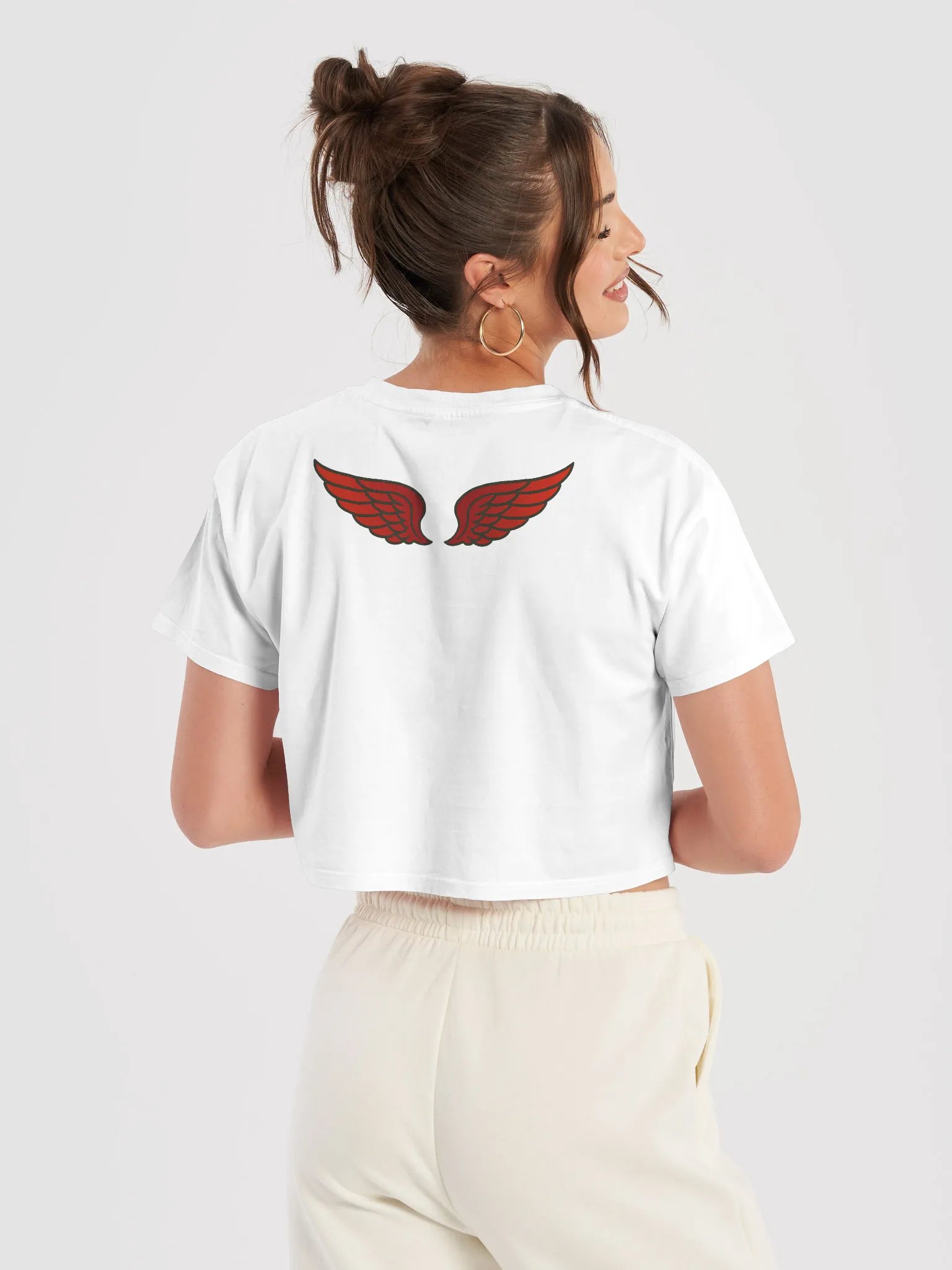 Feel, then Fly on Women's Premium Crop Top product image (7)