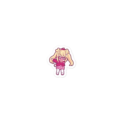shyfruits vinyl die-cut sticker - ta-da!