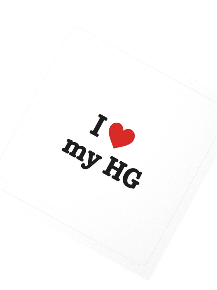 I ♥ my HG Kiss Cut Stickers product image (3)