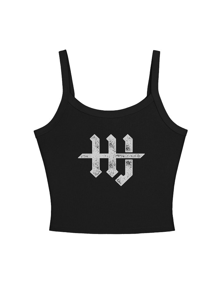 HJ Outlaw Micro-Rib Tank Top Black product image (1)