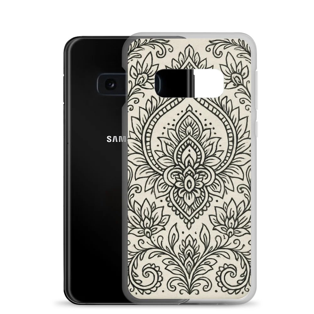 Ornate Floral Samsung® Clear Case product image (24)