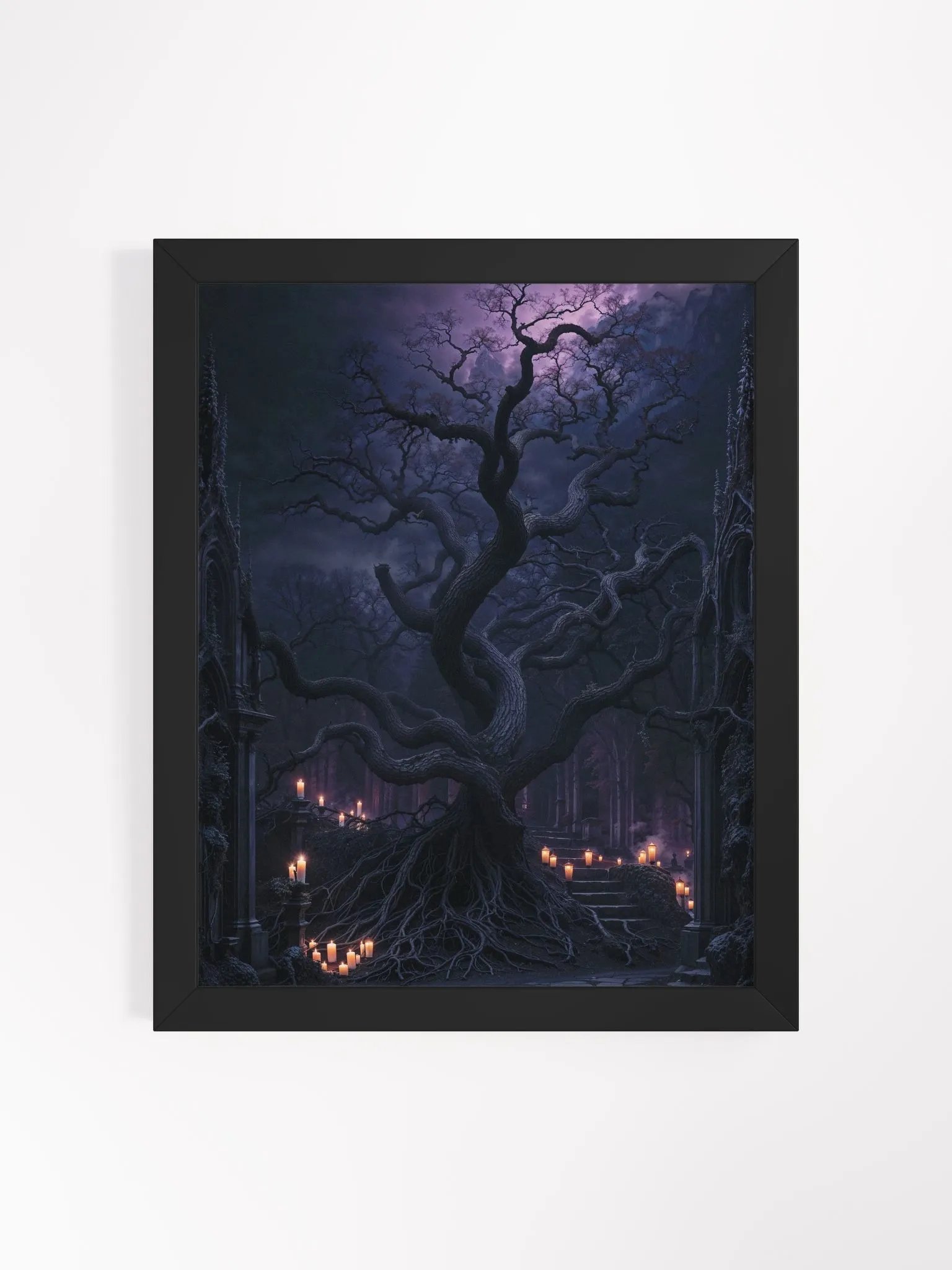 Twisted Tree Enigma Framed Poster product image (1)