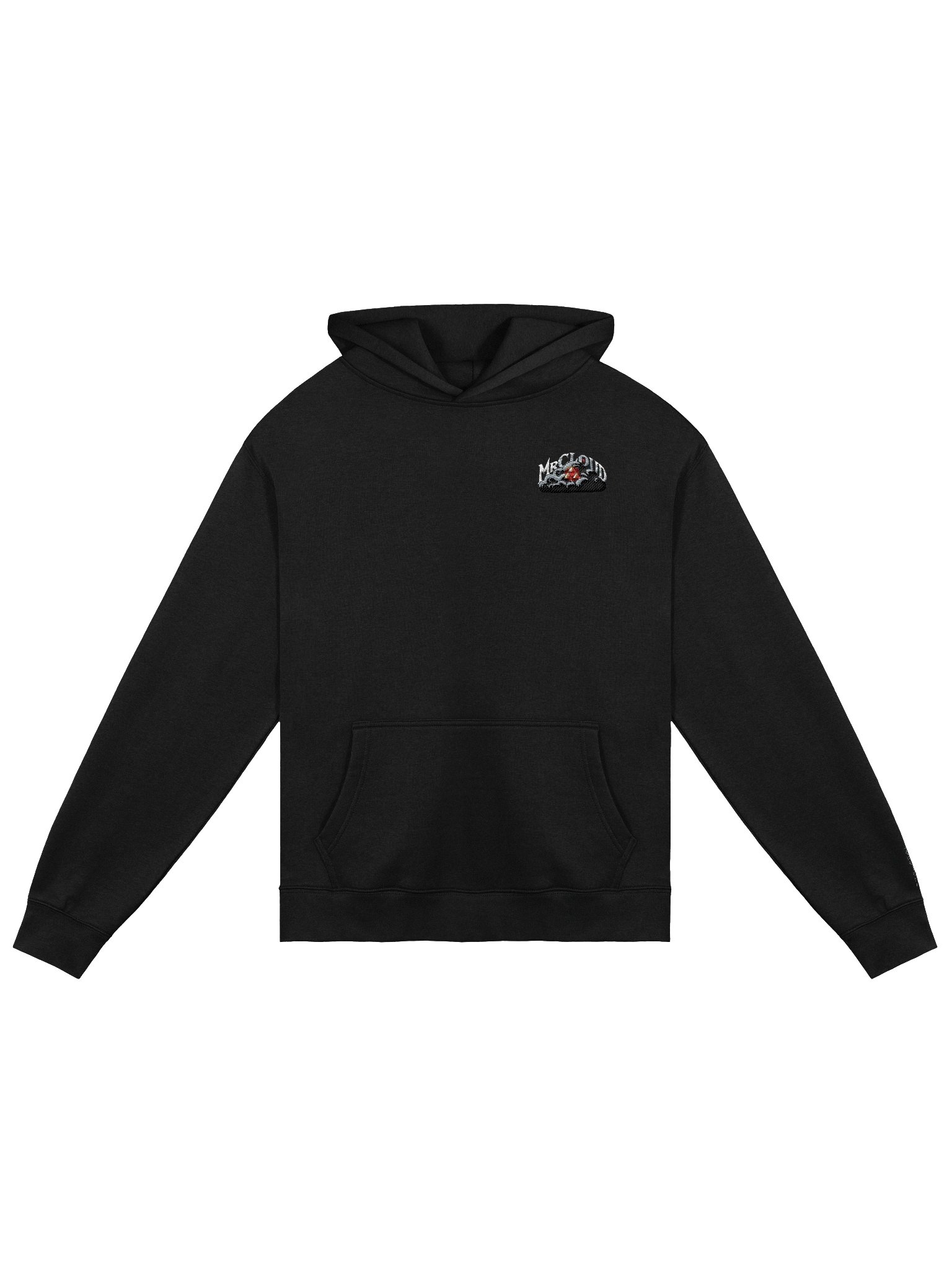 MrCloud Tri-Force Embroidered Logo Hoodie product image (1)