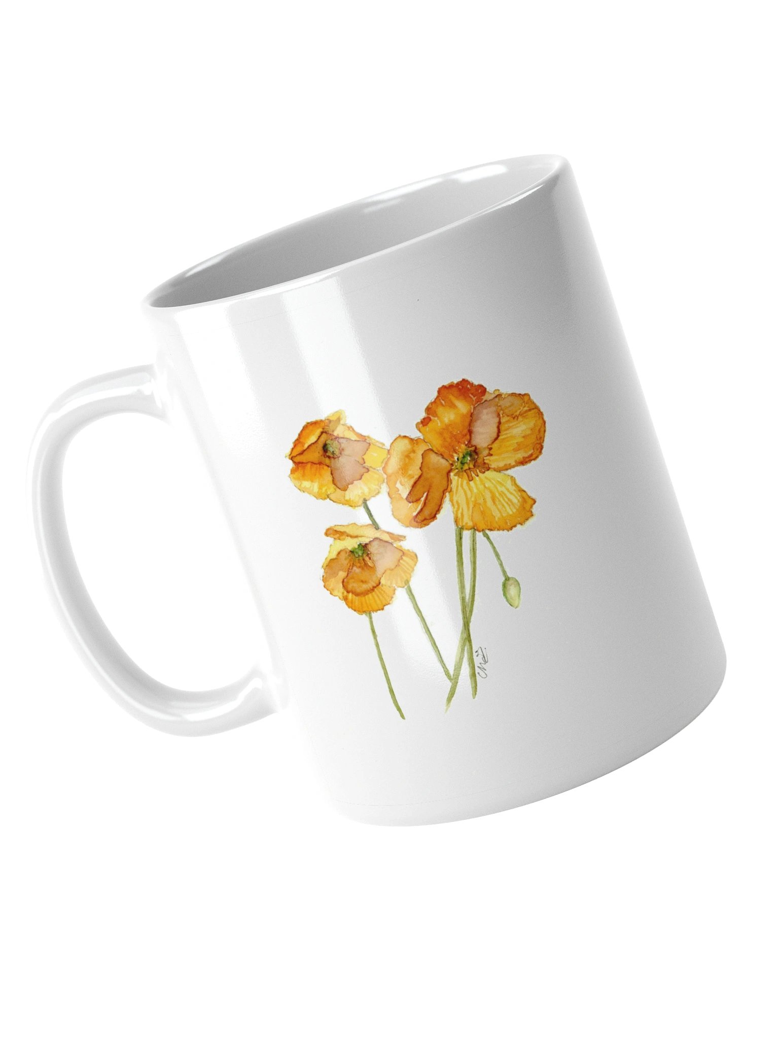 Sunlit Poppies Mug product image (3)