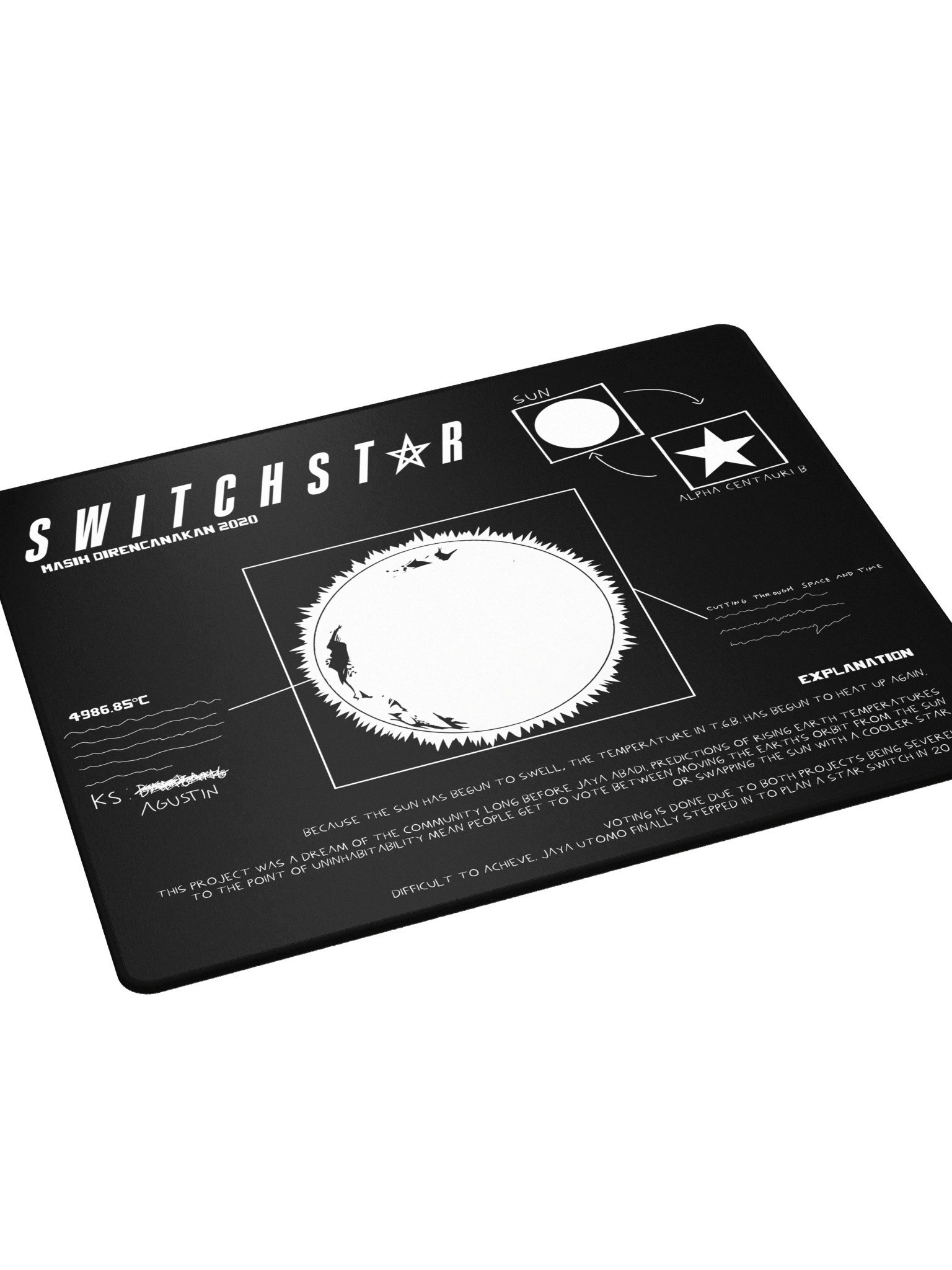 DESKMAT | SWITCHSTAR (BLACK EDITION) product image (5)