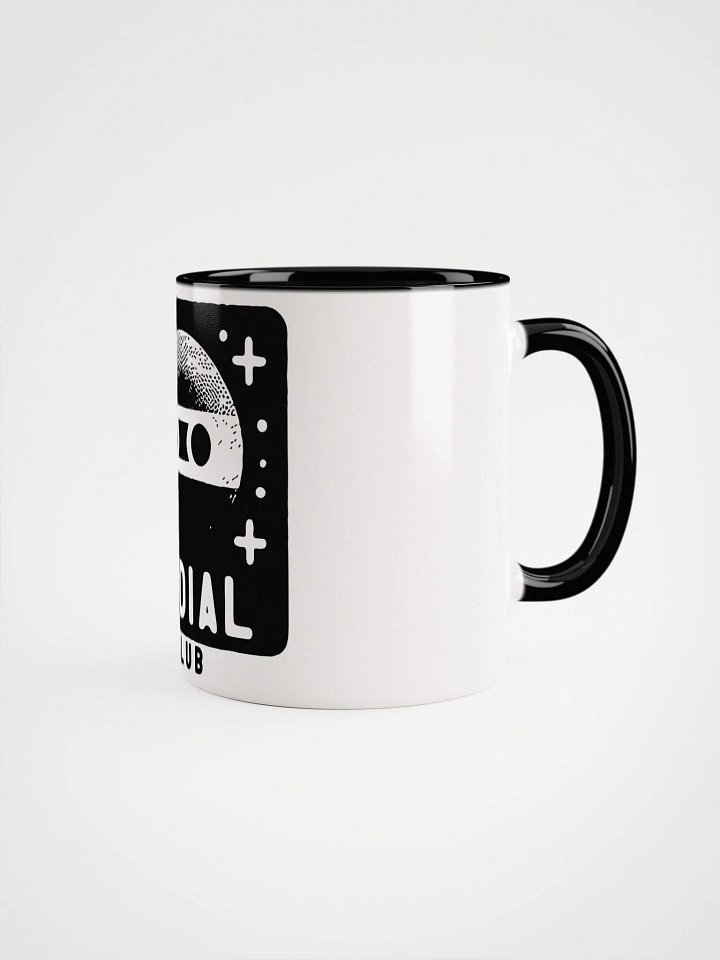 Super stylish Audial Club White/Black Coffee Mug product image (2)