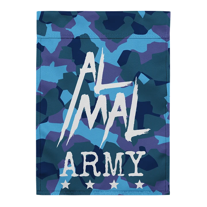 AL MAL Army Camo Garden Flag product image (2)