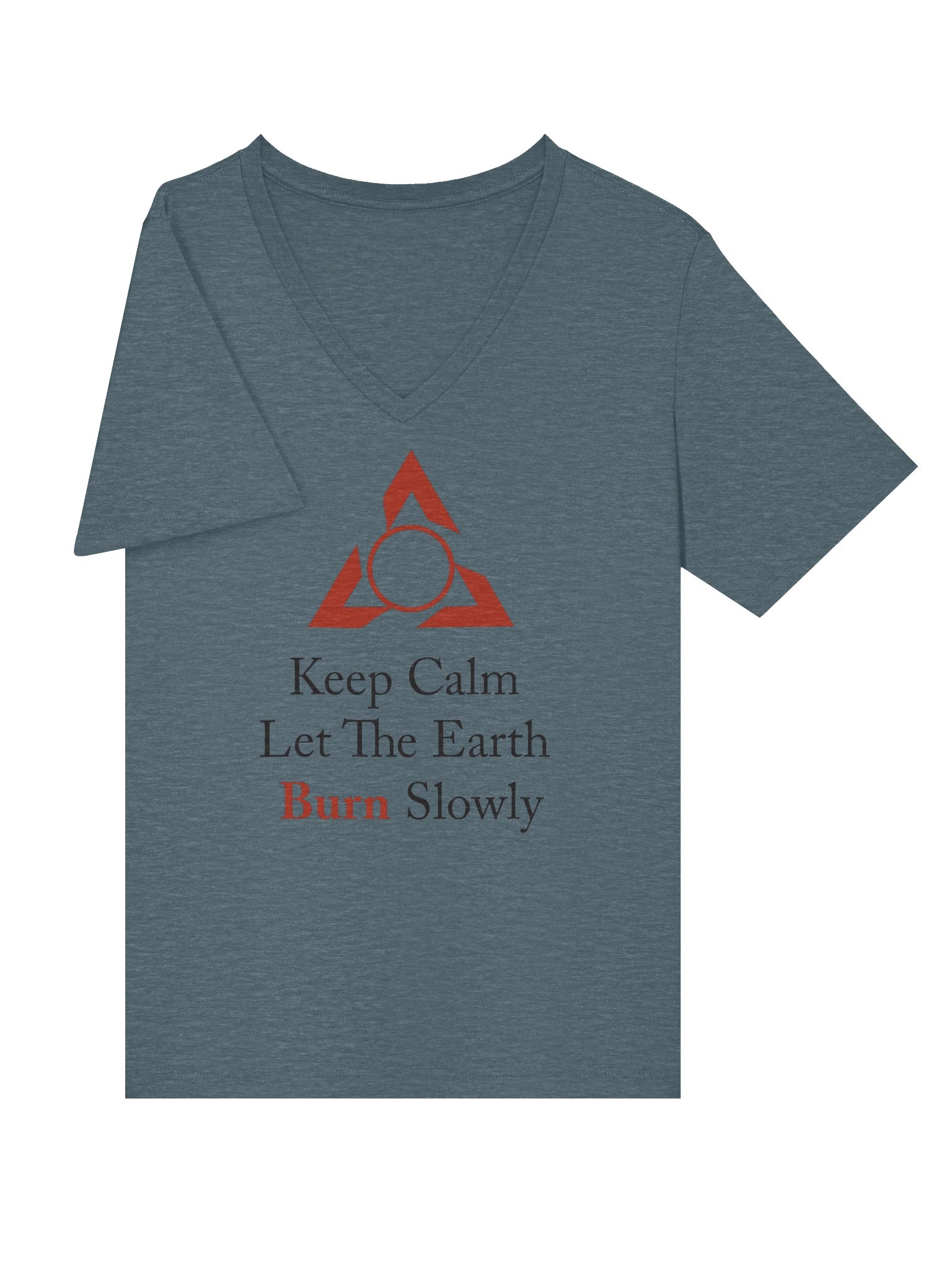 Keep calm | Bella+Canvas Women's Relaxed V-Neck T-Shirt product image (3)