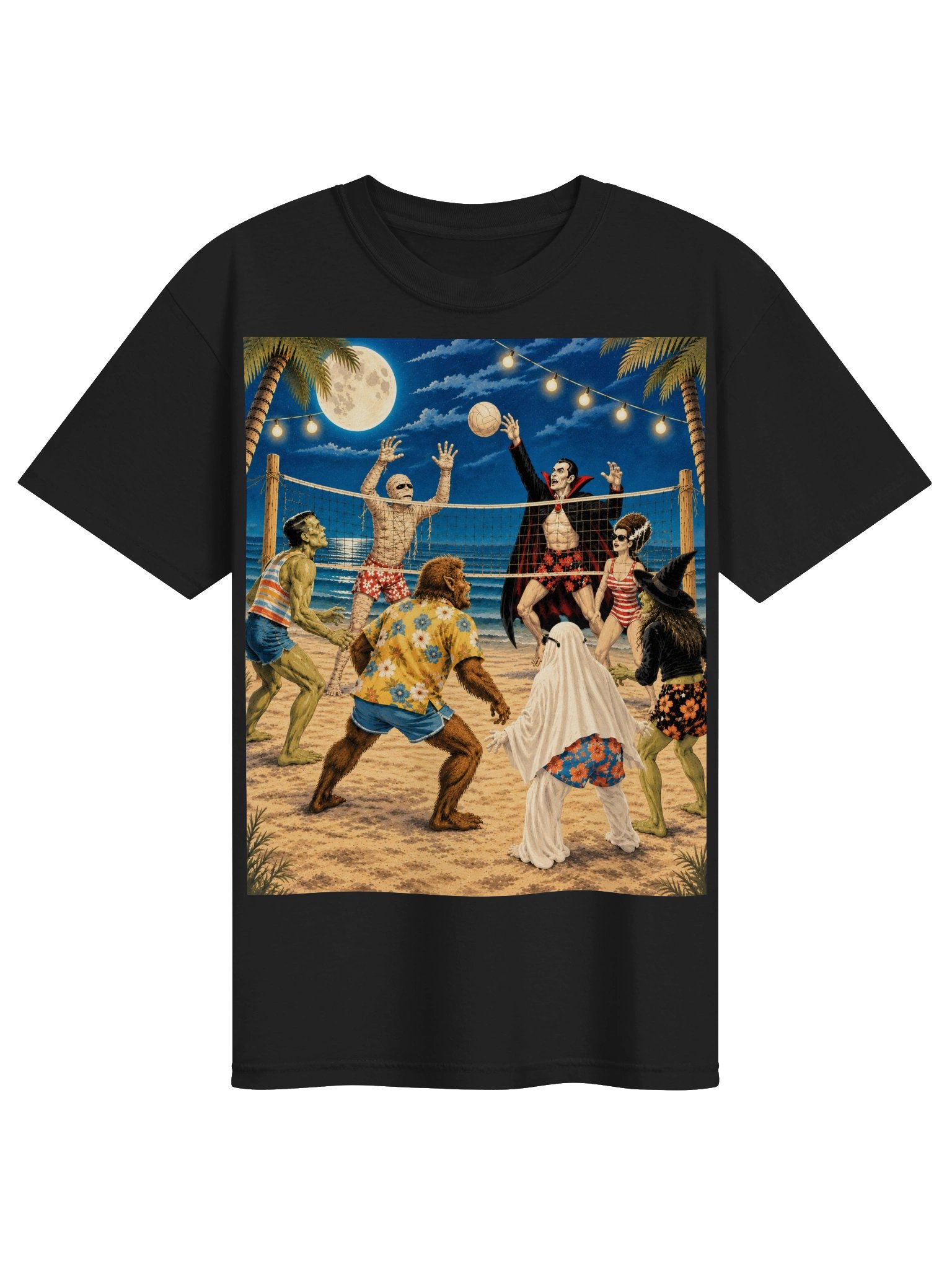 Monster Beach Volleyball T-shirt product image (9)