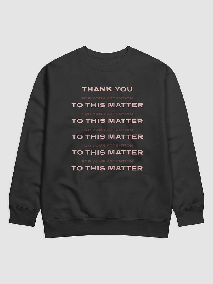 Matter of Attention Long Sleeve product image (1)