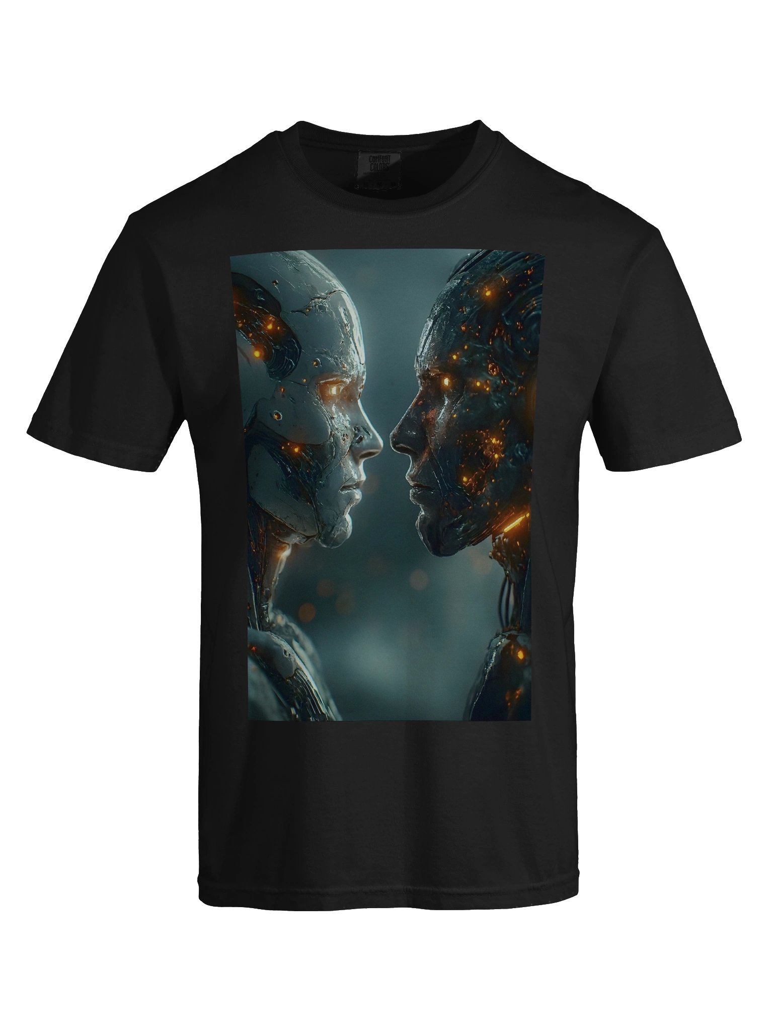 Futuristic Robotic Encounter T-Shirt product image (14)