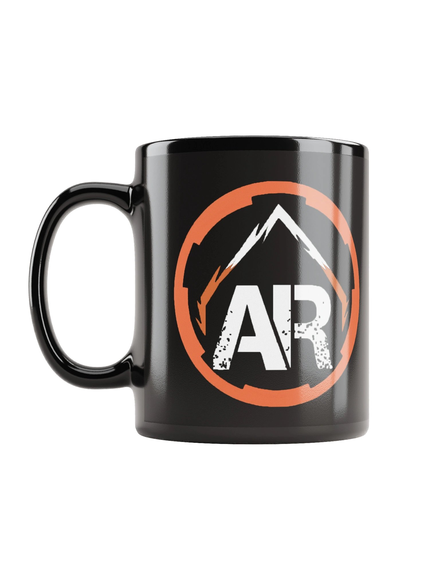 Black Glossy Mug Both Logos product image (6)