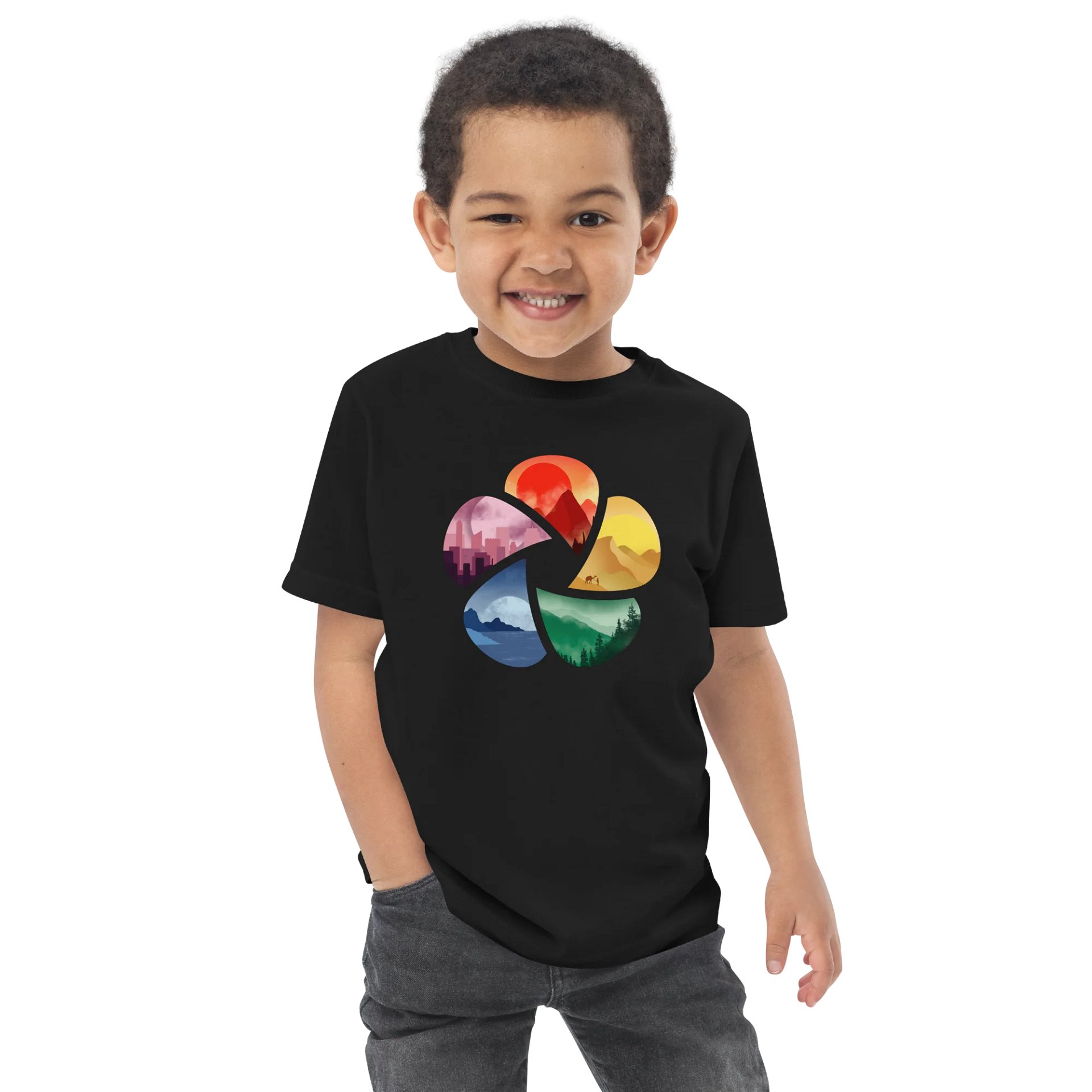 Landscape Front Kids T-Shirt product image (7)
