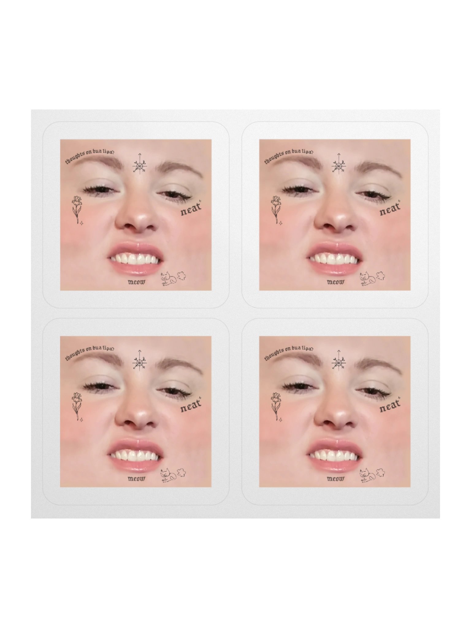 Ruble the Inked | NEAT Merch Stickers product image (1)