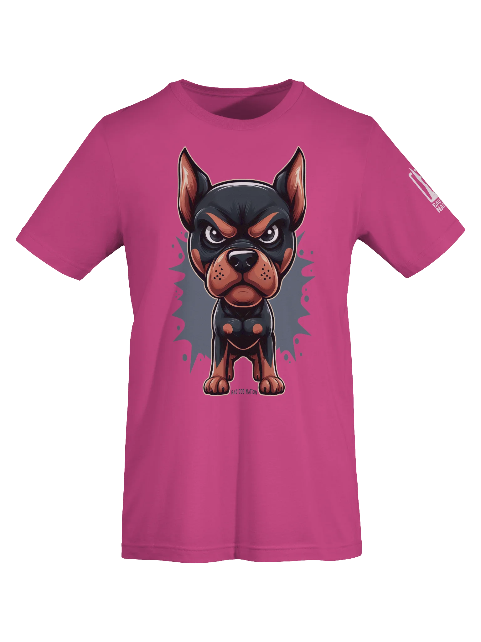 Doberman Angry Pup - Premium Unisex T-shirt product image (14)