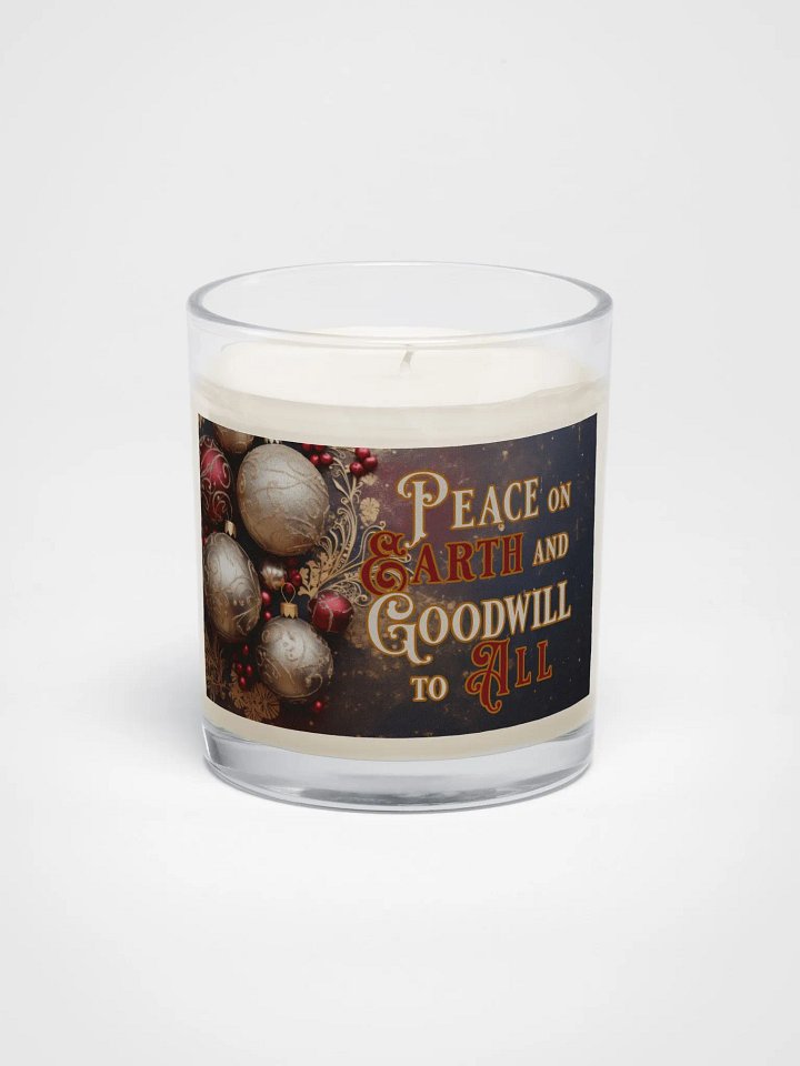 Peaceful Holiday Glow Soy Candle product image (1)