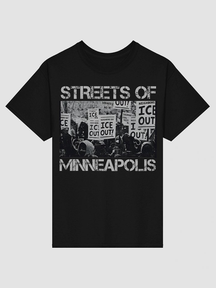 Streets of Minneapolis ICE Out Protest Gear | No Kings in America T-Shirt product image (1)