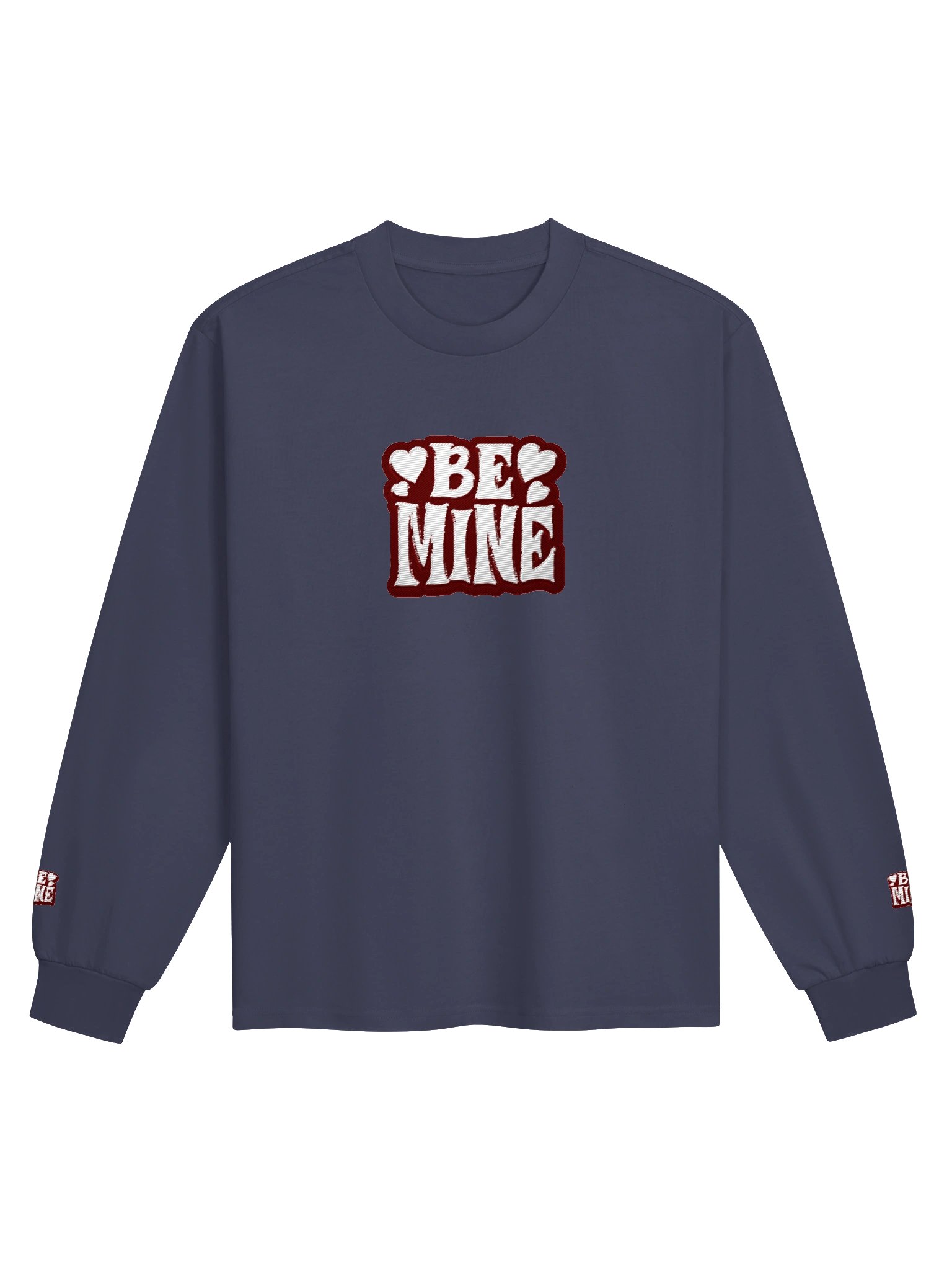 Be Mine Embroidered Long Sleeve Tee product image (12)