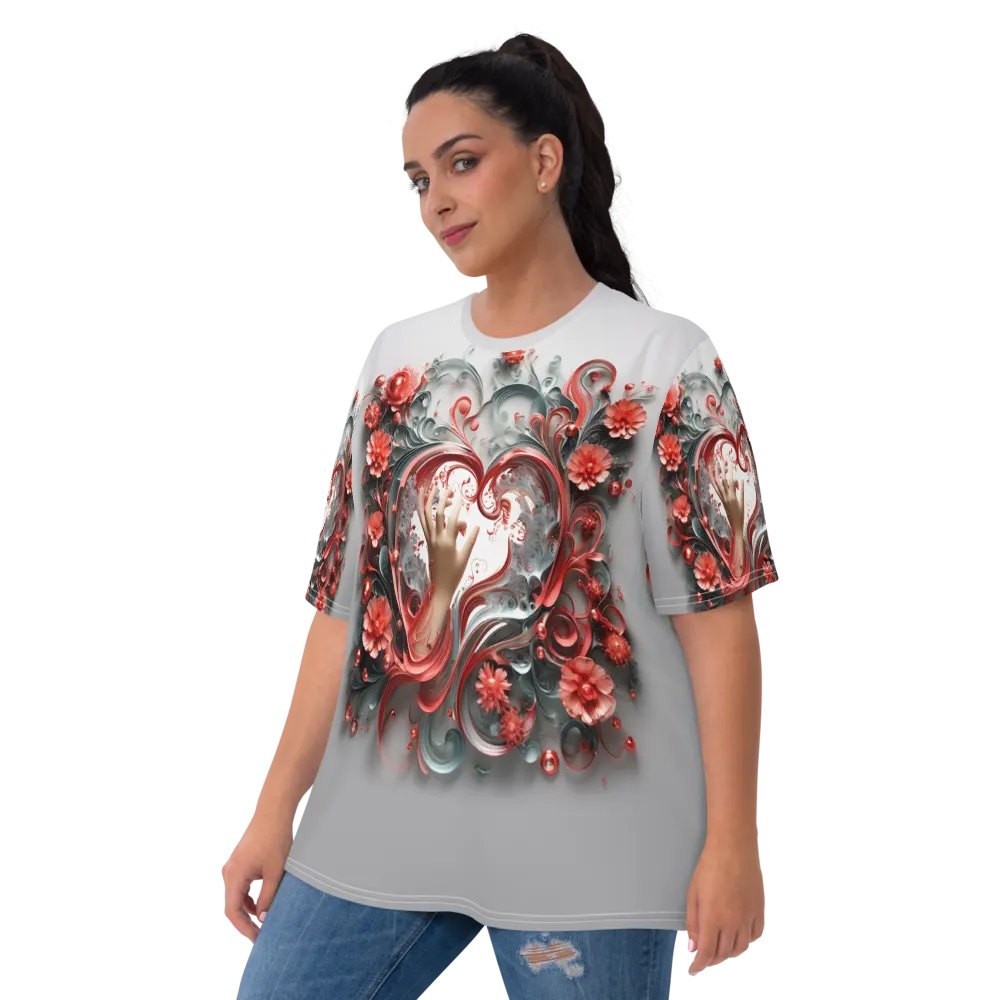 Red Love T shirt product image (7)