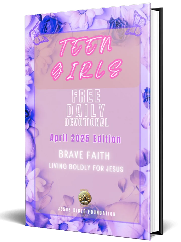 Teen Girls Free Daily Devotional – April 2025 Edition: Brave Faith: Living Boldly for Jesus product image (1)