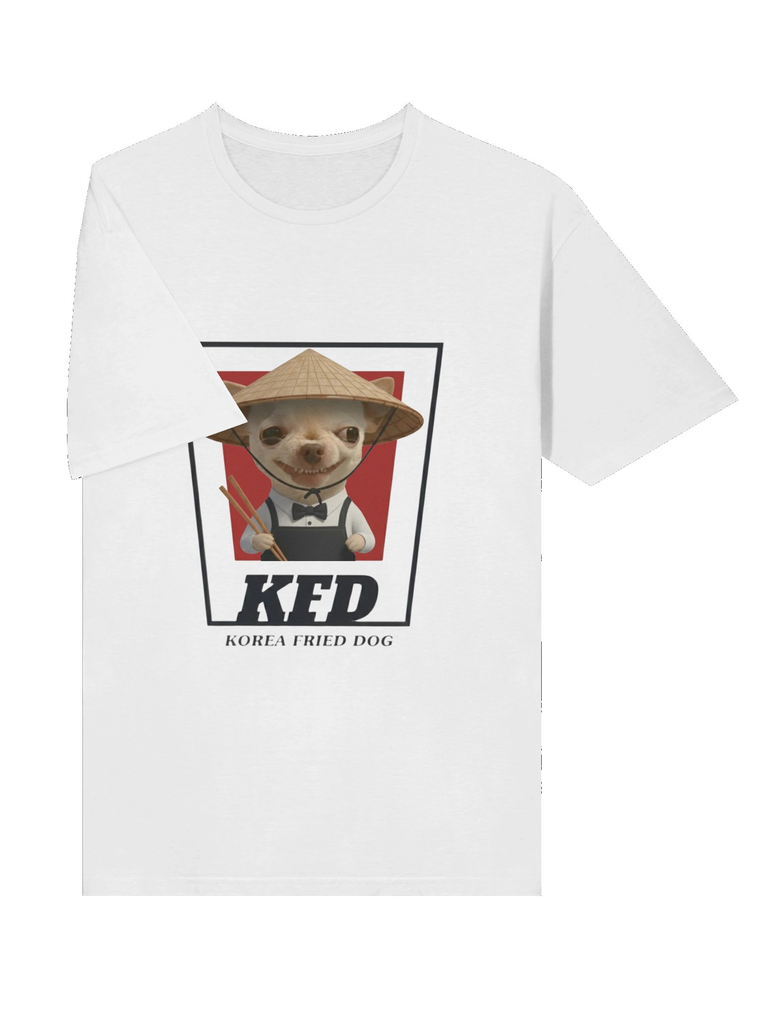 KFC Evil dog Meme T-Shirt product image (5)