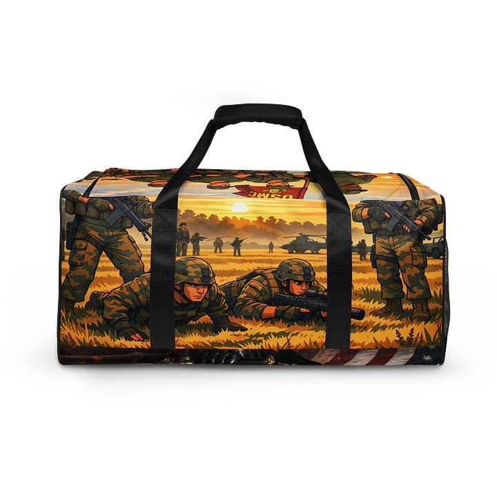 USMC Travel Bag — Once a Marine, Always a Marine product image (2)
