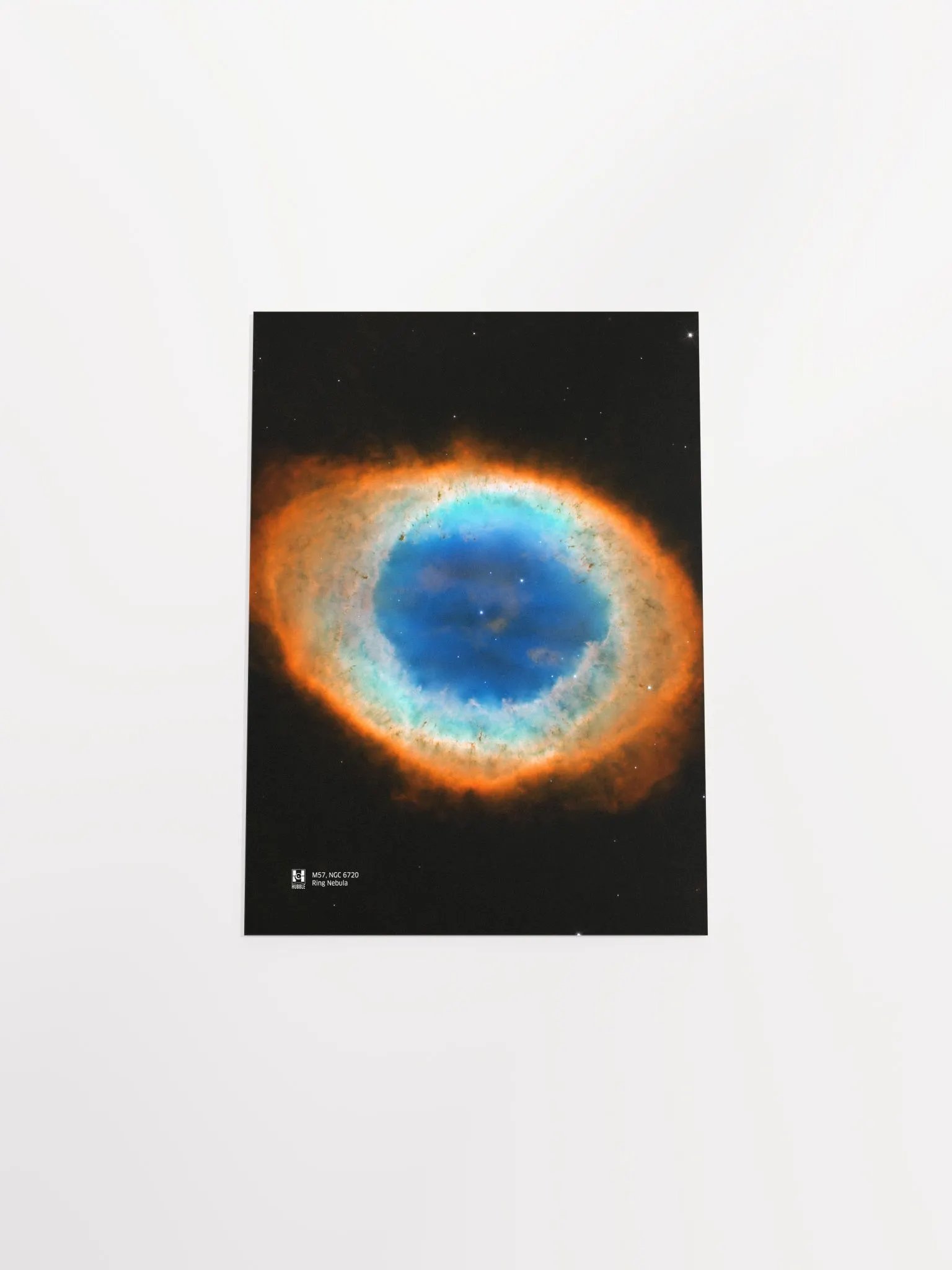 Ring Nebula. M57, NGC 6720, NASA Hubble Space Telescope — Hi-Res Space poster, science poster, space photo product image (10)