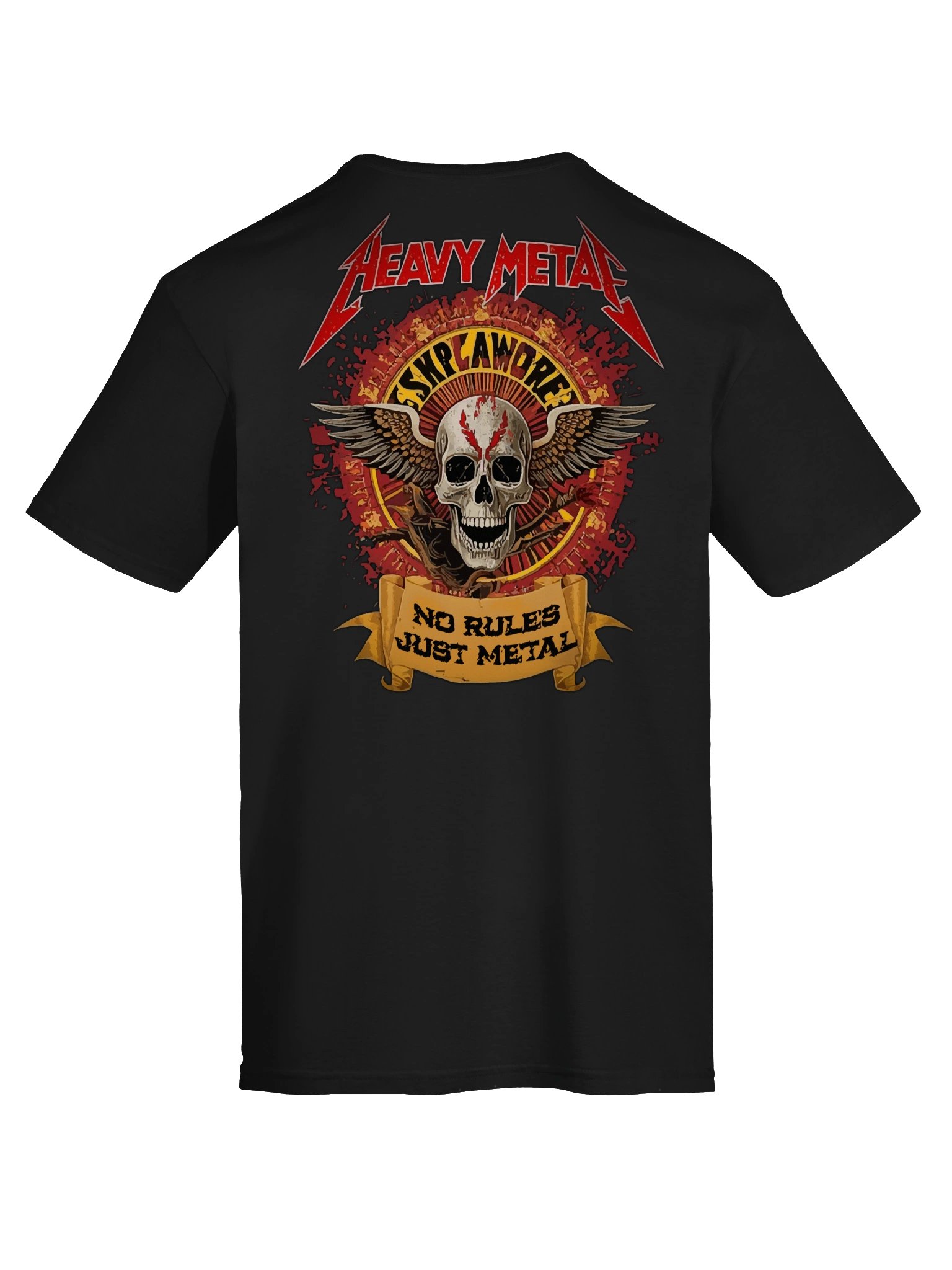 HEAVYMETAL No Rules Just Metal T-Shirt product image (7)