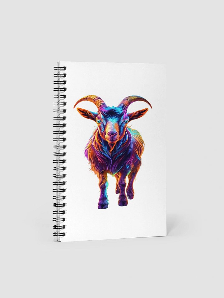 Vibrant Goat Dreams Spiral Notebook product image (2)