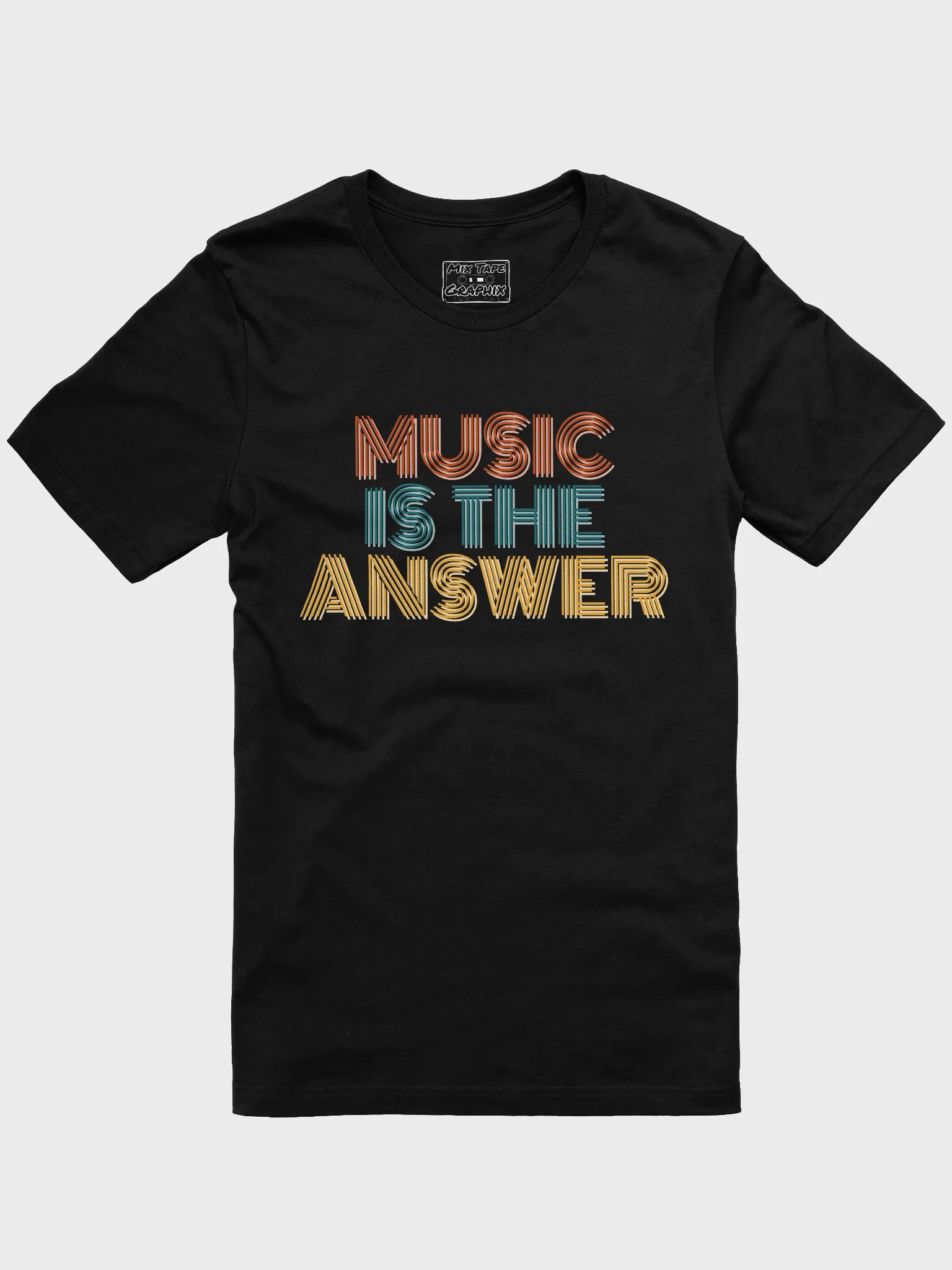 Music Is The Answer - Retro 3 Color product image (1)