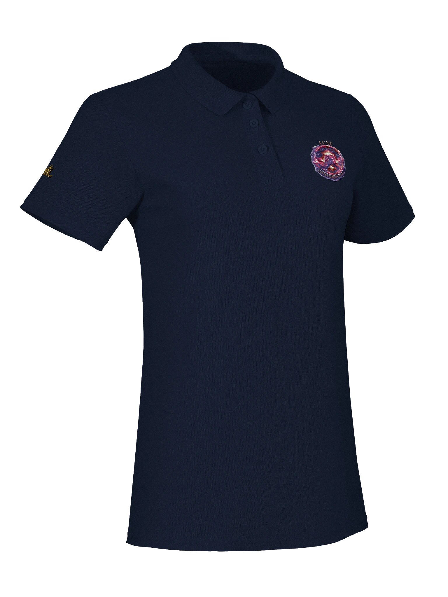 BigDaddyLuxe Women Sisterhood Polo T-shirt product image (6)