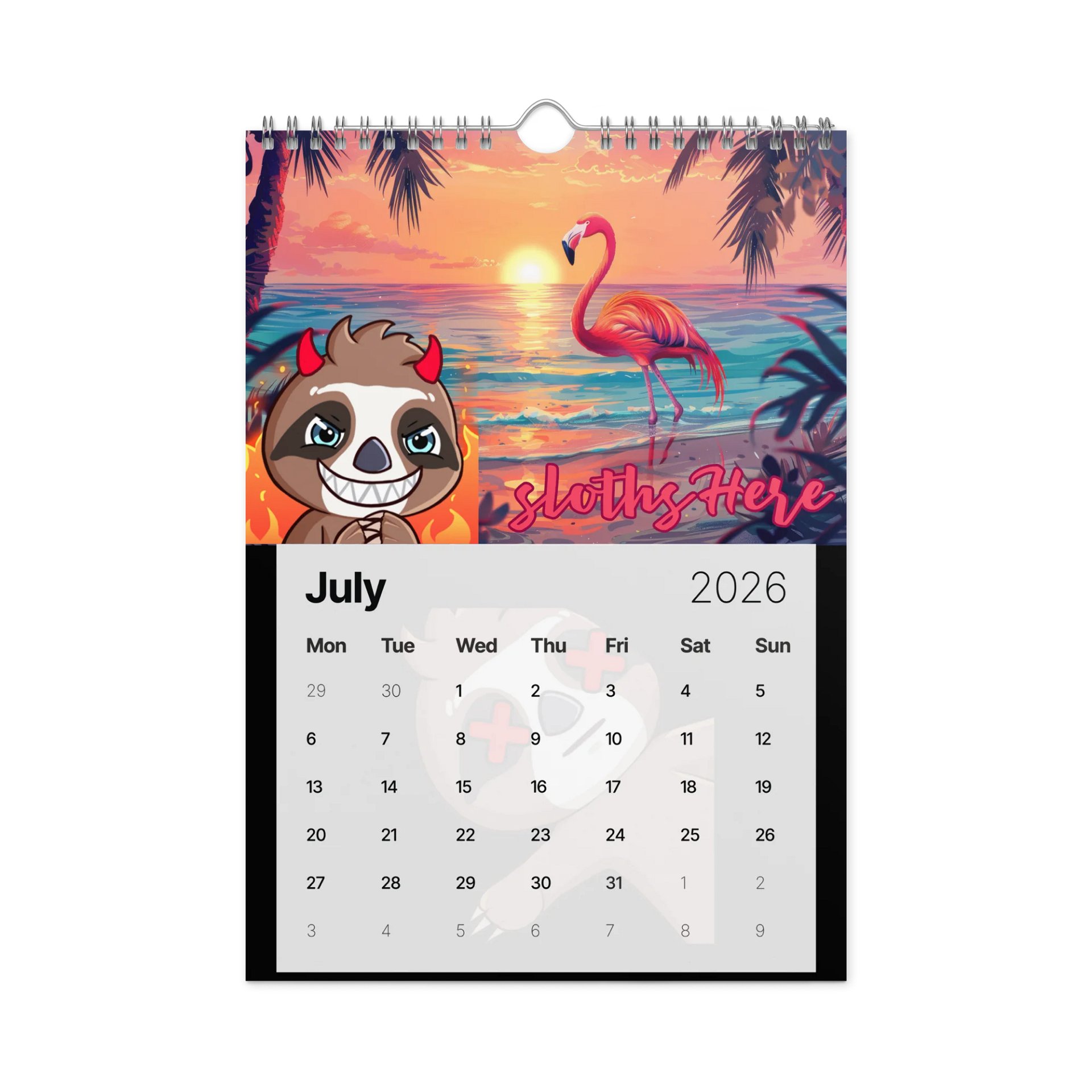 Sloths 2026 Calendar product image (8)