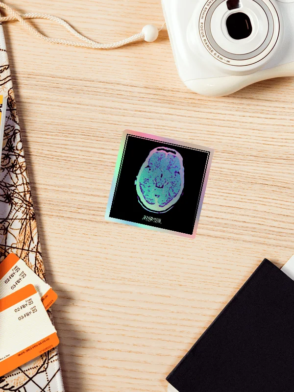 BRAINSCAN Holo-Sticker product image (2)