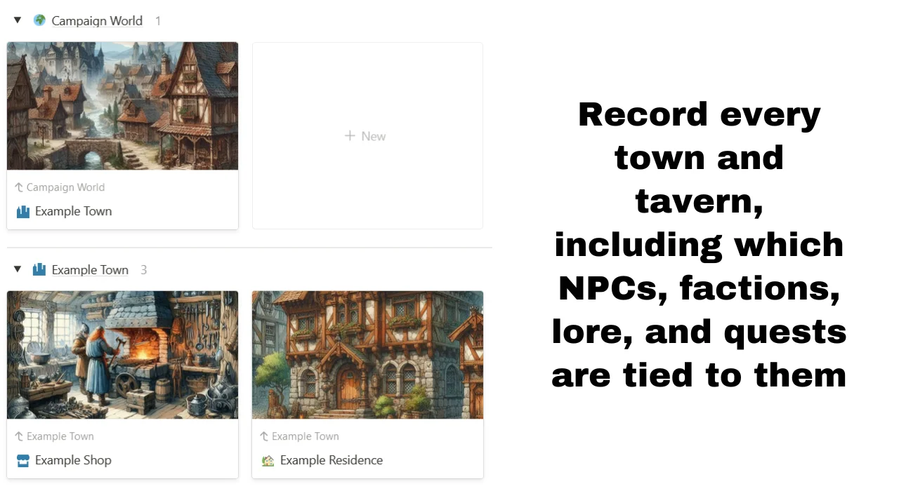TTRPG Campaign Wiki | Notion Template product image (3)