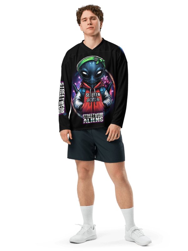 LIMITED EDITION - CNX Core All-over print Unisex Long Sleeve Tee — Streetwear Aliens 001 product image (6)