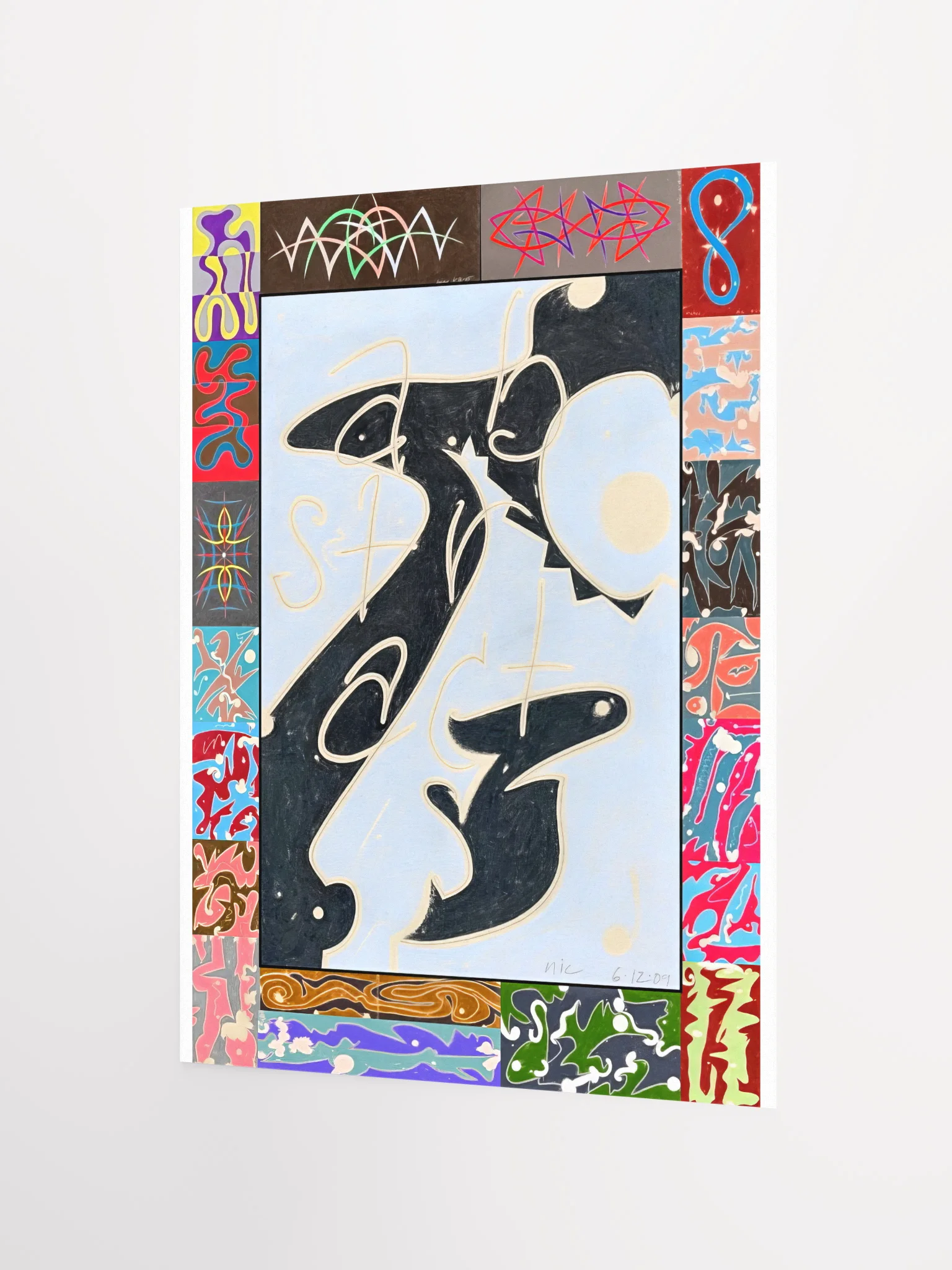 Abstract poster 2009 print product image (3)