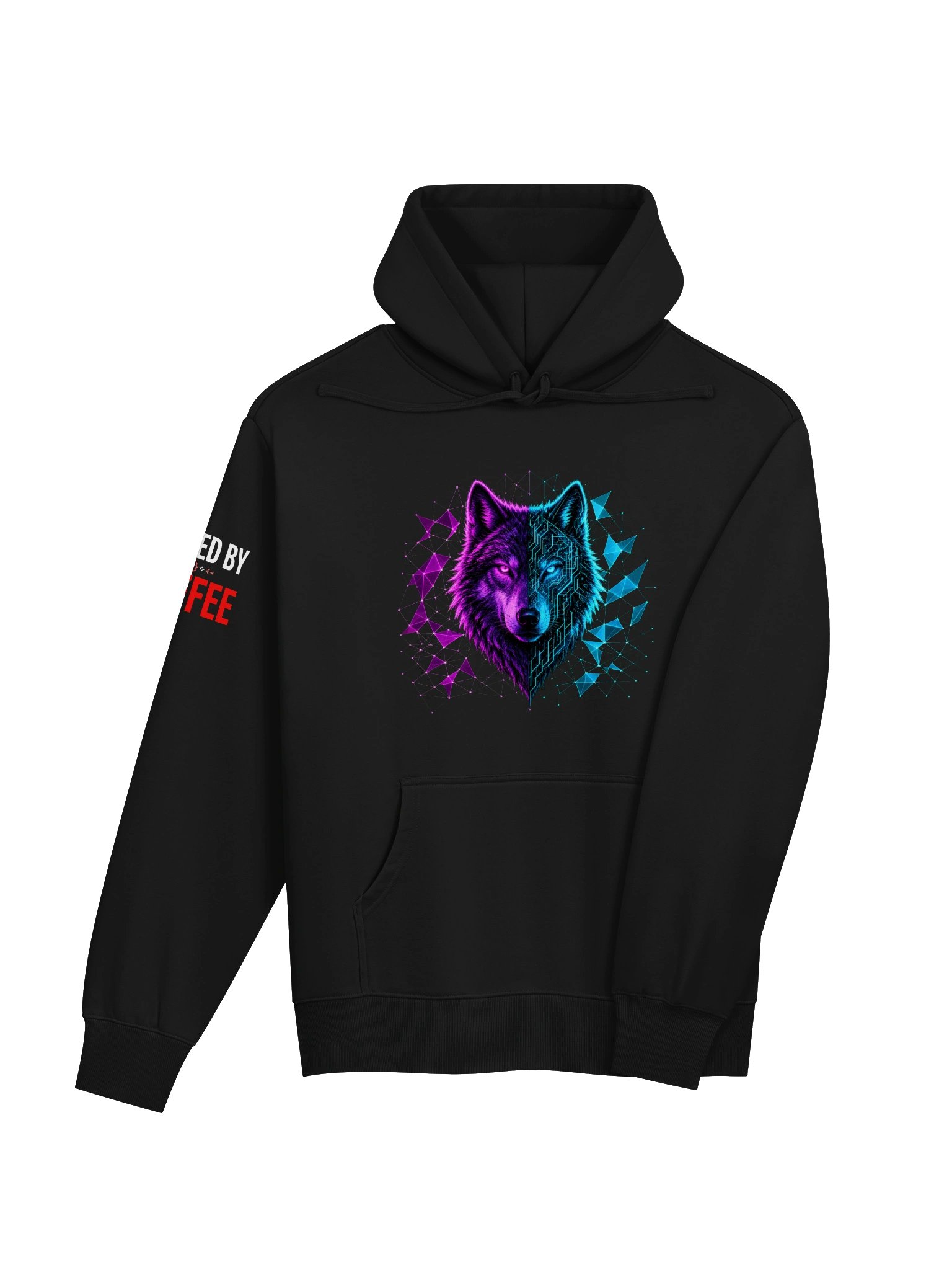 Cyber Blood Wolf Hoodie product image (18)