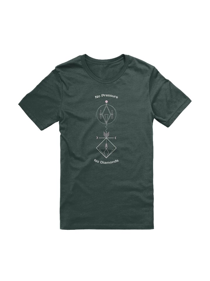 No Pressure No Diamonds Symmetric Bliss Geometric T-Shirt product image (1)
