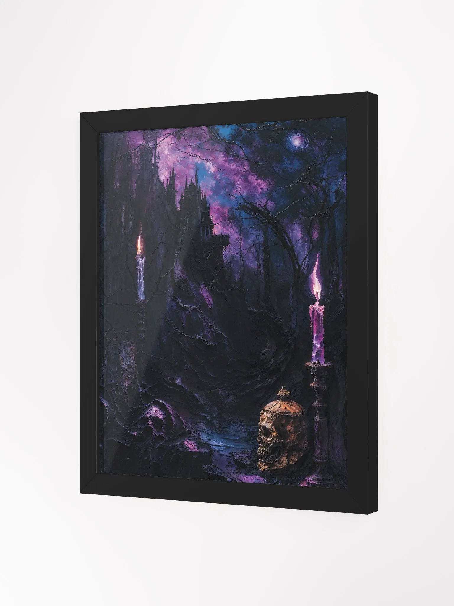 Gothic Skull Castle Framed Poster product image (10)