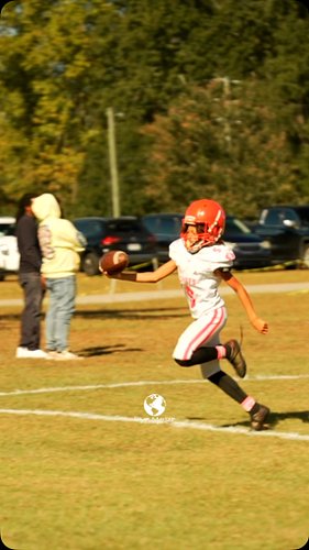 @hopkinschiefs Elias 🏈 #saturdayandfootball #bluemarble