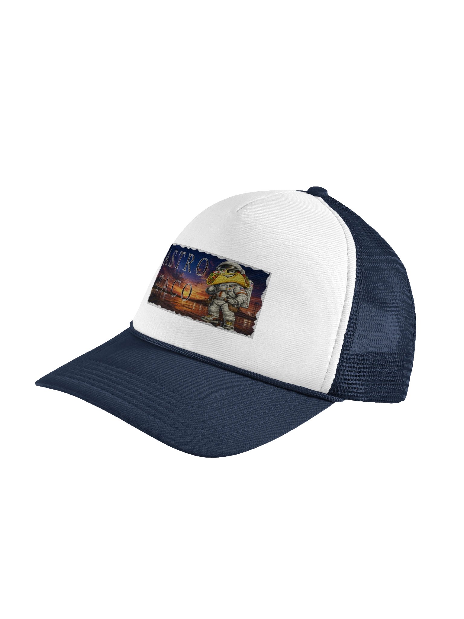 Astro Taco Sunset Trucker Hat - The Taco Family product image (28)