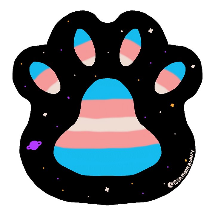 Trans Pride is Paw-some! product image (1)