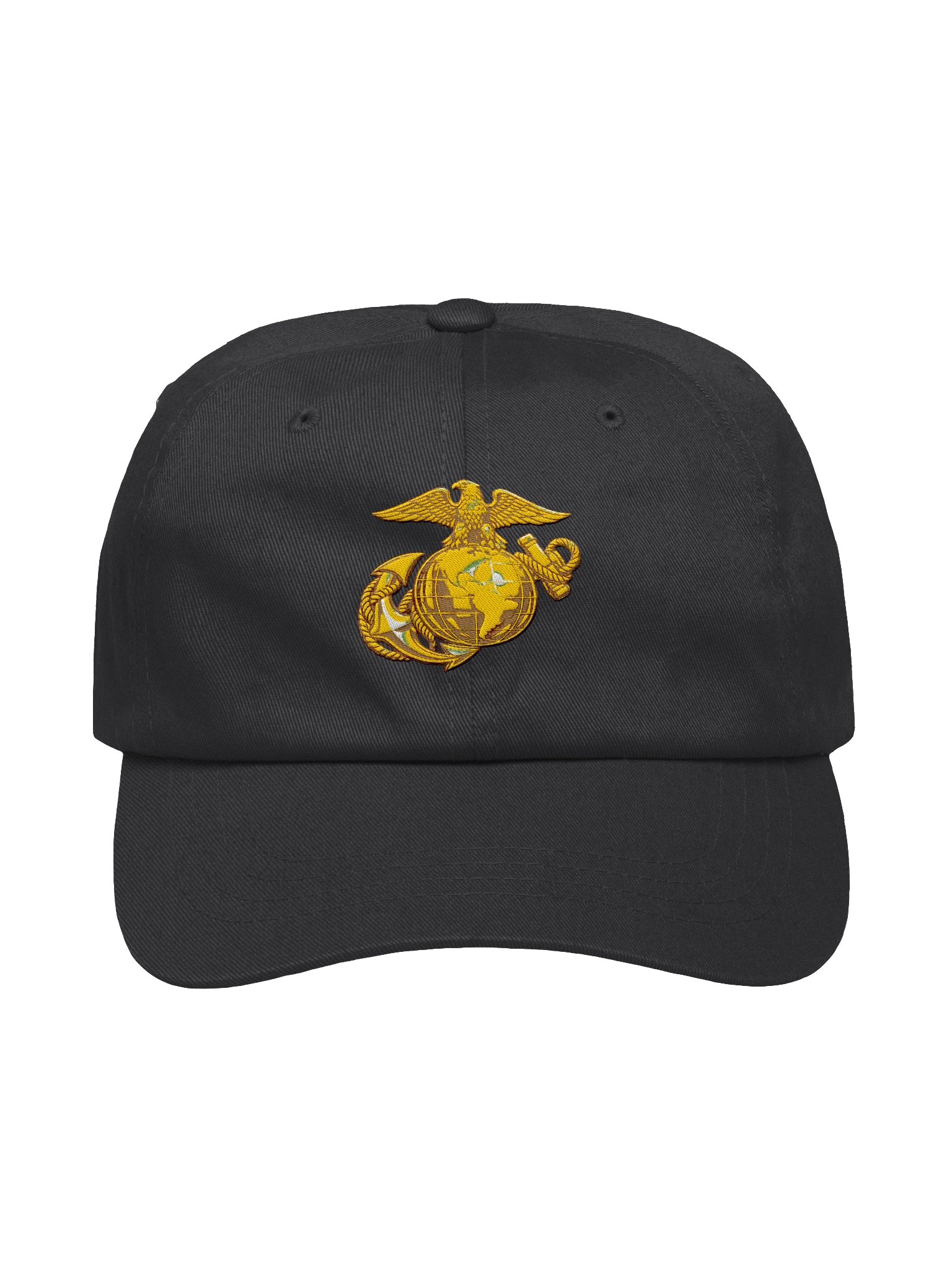 Embroidered USMC EGA Cover Gold product image (1)